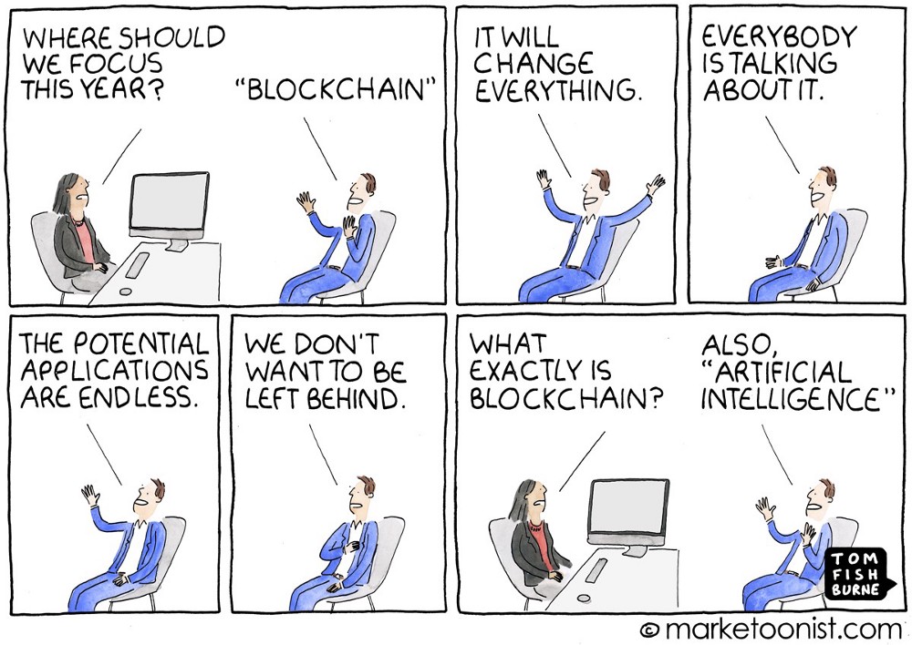 Blockchain, Artifical Intelligence, Internet-of-Things!!