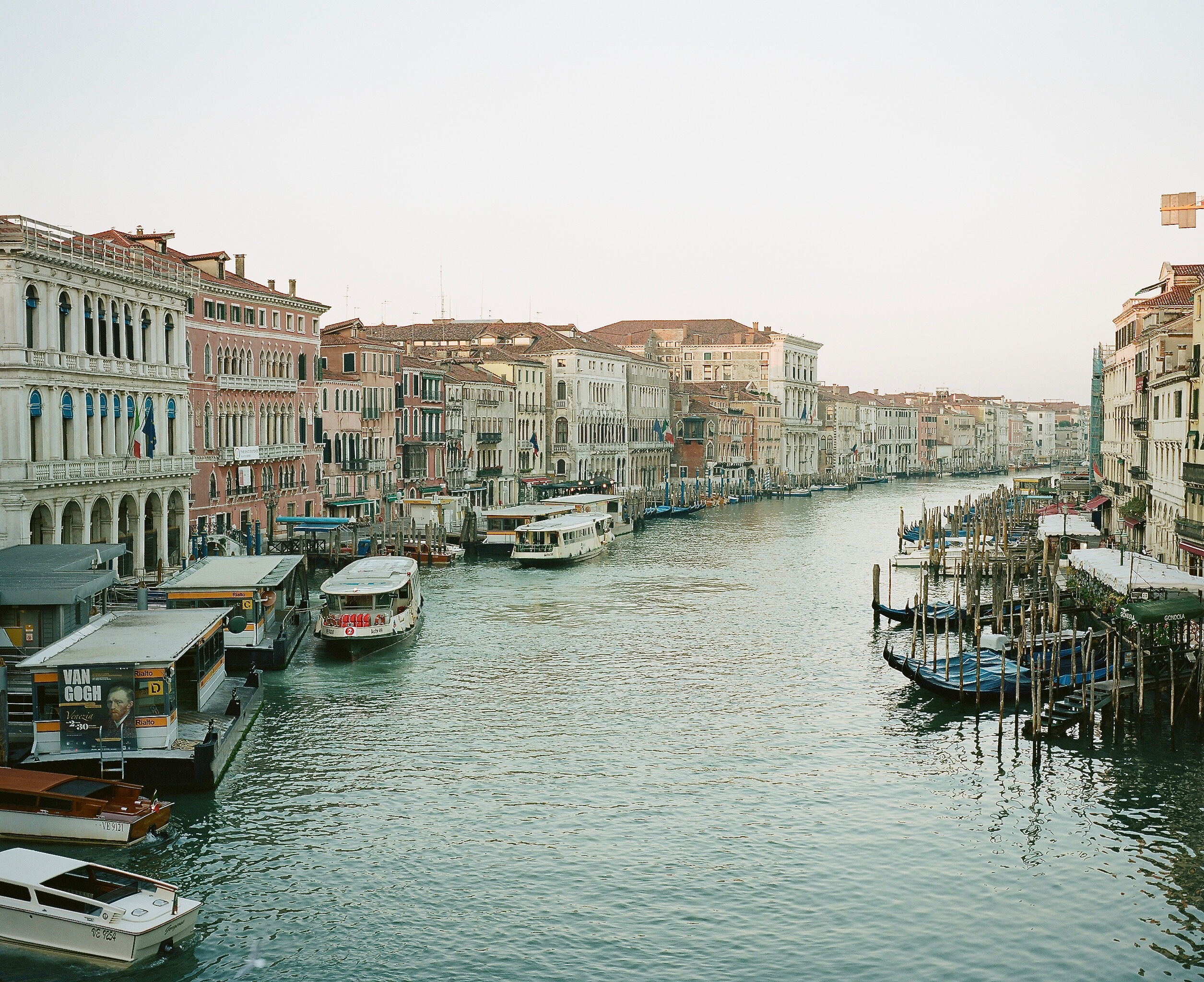 Grand Canal, Venice. Taken in September 2018, with Mamiya 7ii and 80mm lens, and Kodak Portra 400 120 film