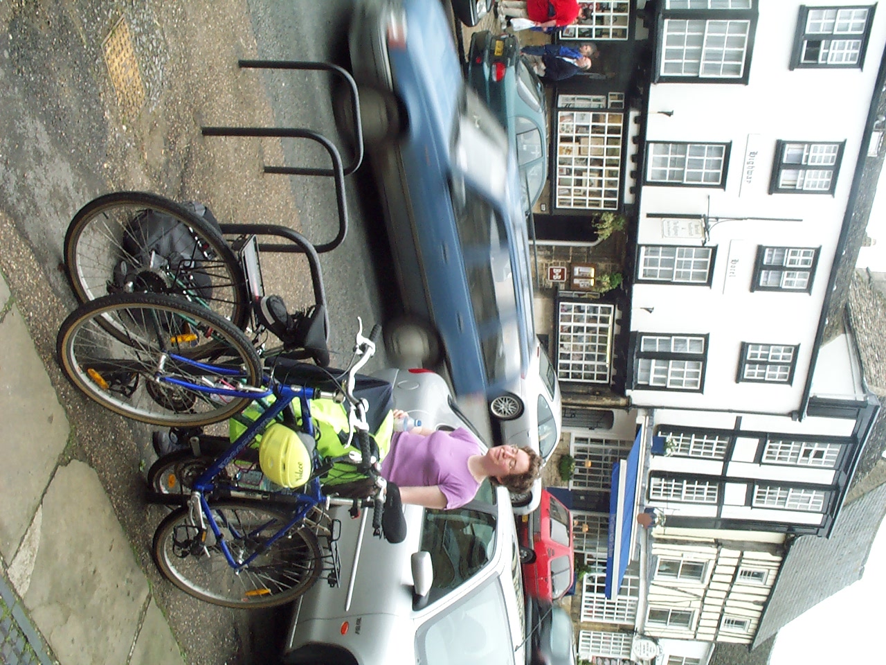 Busy tourist town of Burford