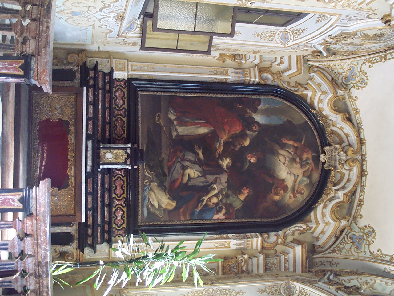 Detail of chapel in Sant'Ambrogio